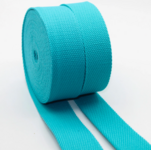 Tassenband 30 mm aquamarine STEVIG