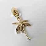 Trekker palmboom licht goud 6 mm