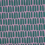 Coated Cotton Stripes Pink