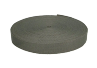 Tassenband 25 mm donkergrijs STEVIG