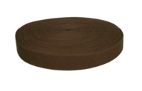 Tassenband 25 mm donkerbruin STEVIG