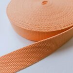 Tassenband 25 mm abrikoos SOEPEL