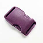 Klikgesp kunststof orchid 25 mm