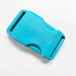 Klikgesp kunststof aqua 25 mm