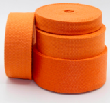 Tassenband 25 mm fluo oranje SOEPEL