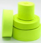 Tassenband 25 mm fluo geel SOEPEL