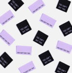 You Can’t Buy This – Sparkly Label Multipack (6 stuks)