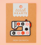 Strijkapplicatie naaimachine Sarah Hearts