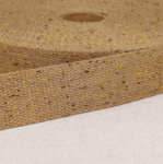 Tassenband 30 mm gemêleerd licht bruin