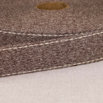 Tassenband 30 mm met stiksel bruin