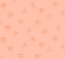 Petals and Stitches - Ohio Star Coral