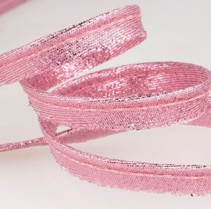 Paspel roze metallic