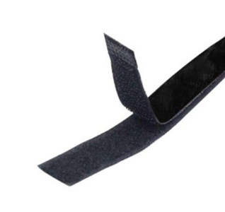 Velcro tape zwart