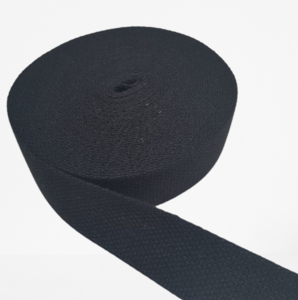 Tassenband 20 mm zwart