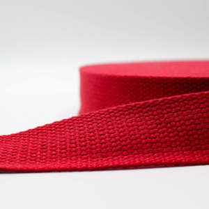 Tassenband 20 mm rood