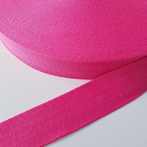 Tassenband 38/40 mm fluo roze SOFT