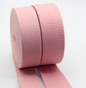 Tassenband 38/40 mm licht roze STEVIG