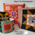 Start To Patchwork - Double Star Flower_